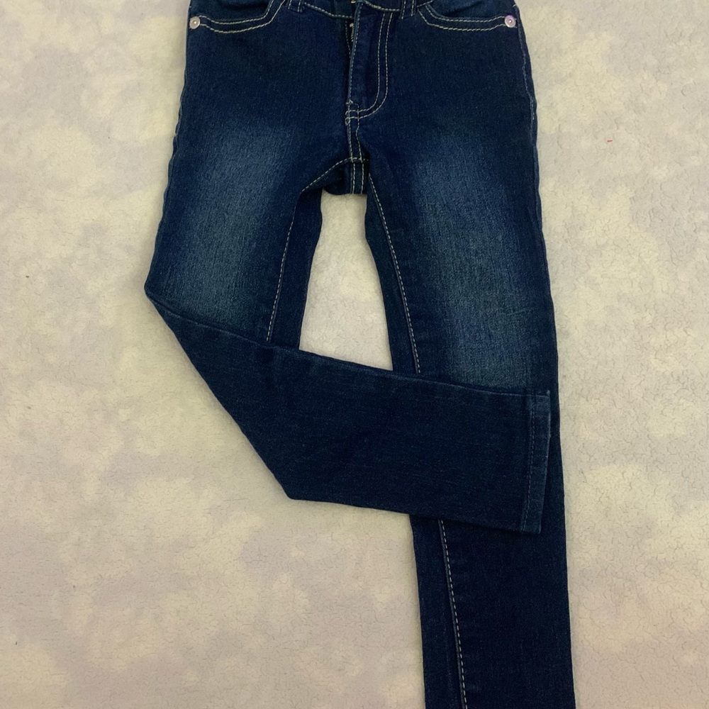 Girls Guess Dark Blue Skinny Jeans